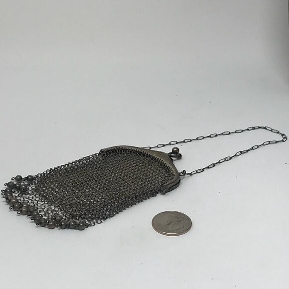 Antique 800 silver mini bag - Picture 3 of 5